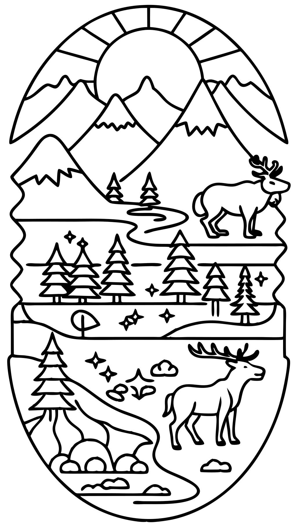 alaska coloring pages